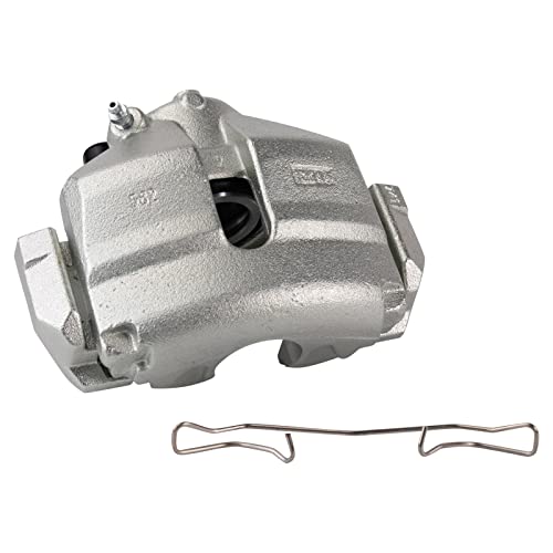 Image of TRQ Front and Rear Brake Caliper Set Zinc Coated Brackets Compatible with 2010 Audi A3 2012-2013 Volkswagen Beetle 2010-2014 Golf 2011-2014 Jetta 2011-2013 GTI