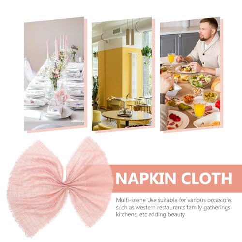 Luxshiny Paquete de 10 Servilletas de Tela Reutilizable miniatura 4