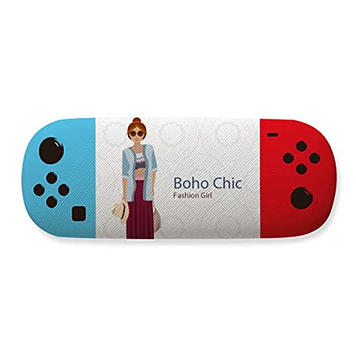 Étui de rangement pour lunettes de jeu au design créatif et style Bohème unique
