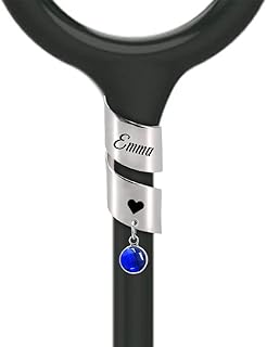 Hybedora Personalized Stethoscope Name Tag, Stethoscope Charms for Littmann, Stethoscope Accessories ID Tag Gifts for RN, Doctor, Medical Students