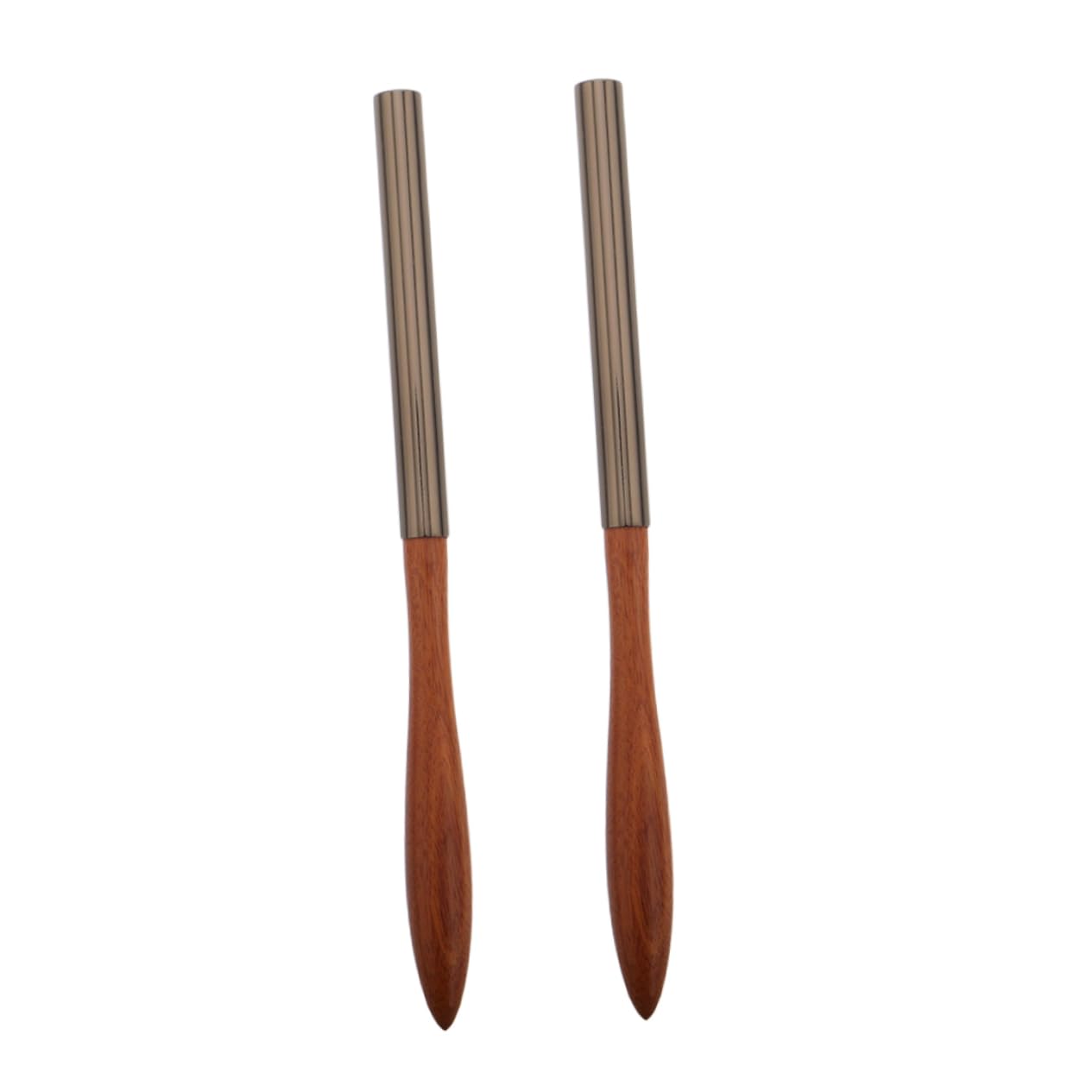 AUTSUPPL Nail Design Tool Kit 2 Pcs Nail Art Pen Smooth Blending Brush Comfortable Sandalwood Handle Long-lasting Performance