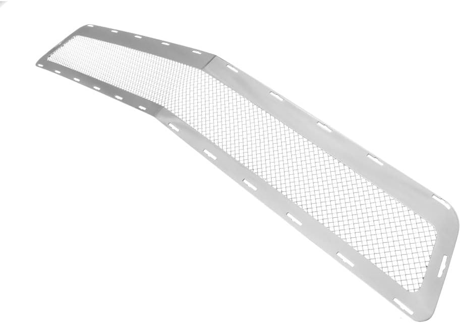 APS Compatible with Chevy Camaro 2014-2015 LT & LS with RS Package Lower Bumper Stainless Steel SS Black Billet Front Grill Grille Insert S18-H79956C