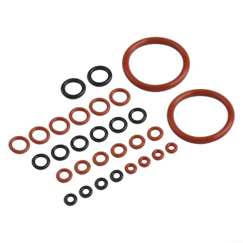 Paquete de 30 sellos O-For Ring para Saeco, Spidem, para máquinas de café Gaggia - Válvula de vapor, salida de agua y kit de juntas de grupo de preparación - Piezas de repuesto de goma de alta