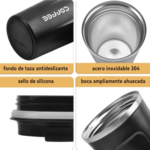 Recopilación y reviews de Vasos térmicos para café disponible en línea para comprar. 18 Imagen adicional