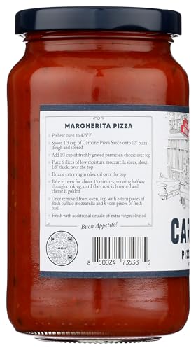 image for Carbone Pizza Sauce | Pizza Sauce Made with Fresh & All-Natural Ingred