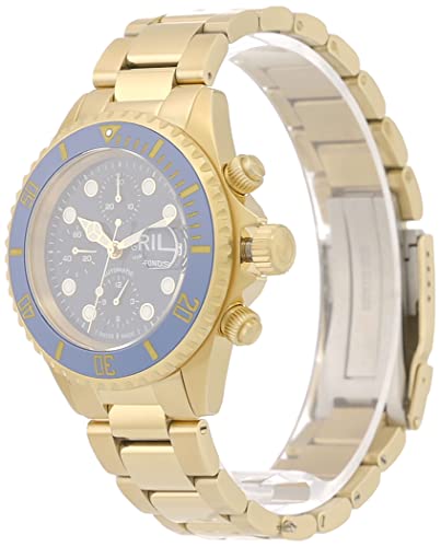 Gevril Men's Wall Street Chronograph Swiss Automatic Watch, Stainless Steel Bracelet with Deploymant Clasp4
