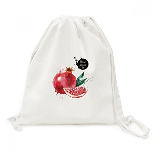 Sac Voyage Pamegranate Fruits en toile pour vos escapades et randonnées