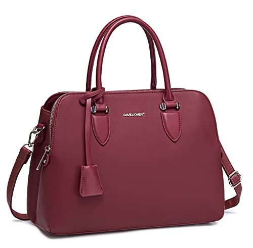 David Jones - Sac à Main Femme Bugatti - Cabas Fourre-Tout Cuir PU Porté Epaule Bandoulière - Multi Poche Plusieurs Compartiments - Travail Elégant Classique Chic...