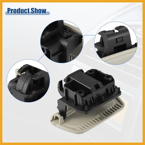 Manija Cerradura Caja Guante Beige miniatura 3