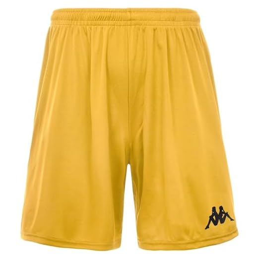 Kappa Borgo Pantalón Corto, Amarillo Oscuro, L