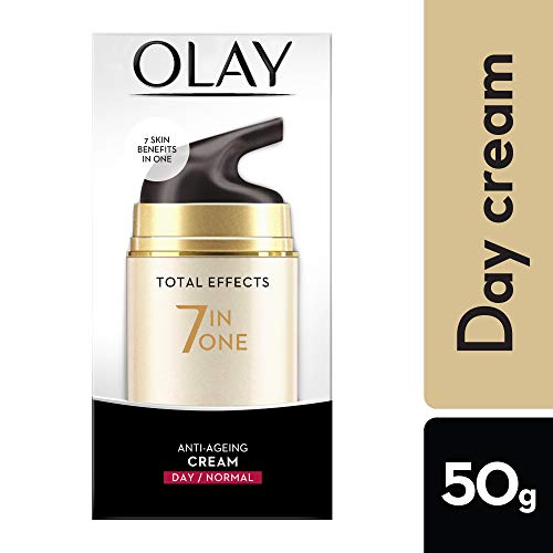 Image of Olay Total Effects 7-in-1 Anti Aging Day Skin Cream, Normal, 50g