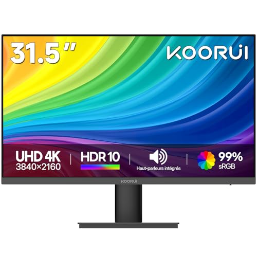 KOORUI E3241A écran 32" 4K UHD VA 60Hz - photo 3