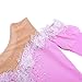 Kmeruoys Figure Skating Clothing Women's and Girls' Professional Ice Skating Dress Playwear (Color : Pink, Size : 14 Years)