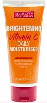 Beauty Formulas BRIGHTENING VITAMIN C Bundle BRIGHTENING Facial Tonic 150ml, Facial Wash 150ml, Daily Moisturiser 100ml, 3 Pieces