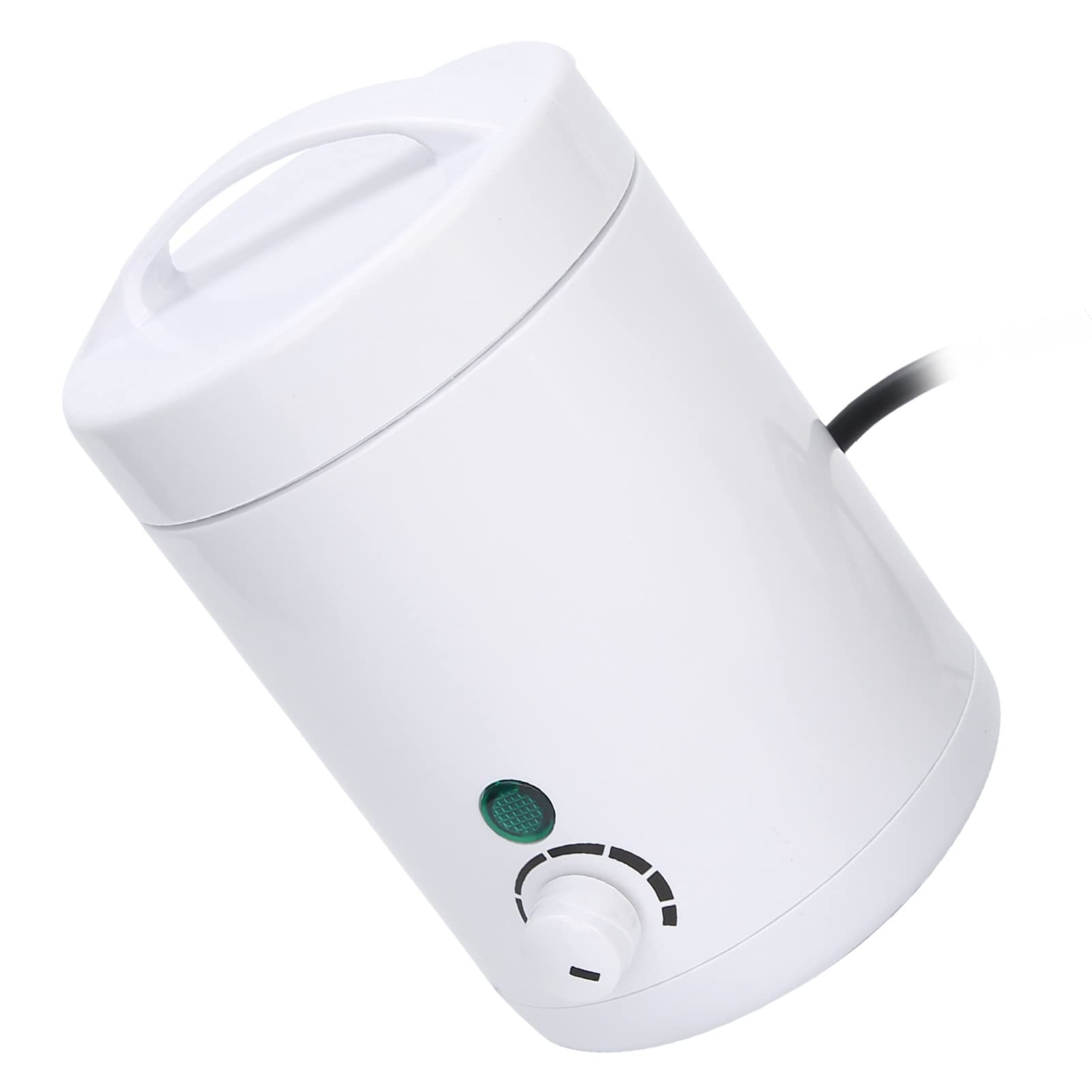 Cera Calda Scaldacera, Mini Portatile 40W con Manopola, 110V, | Scocca in ABS, Uso Viaggio e in Casa, Uomo e Donna, Manopola Autoregolante, 40W, Stufa a Paraffina, Allarme Bruciatura a