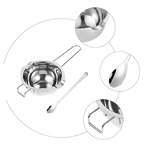 Olla para derretir chocolate y mantequilla de acero inoxidable miniatura 3