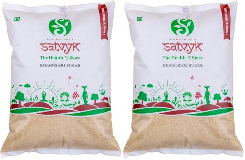 Image of S Siddhagiri's SATVYK THE HEALTH re STORE Desi Khand (500gm) - Unrefined Khandsari | Raw Khand | Unprocessed Sugarcane Khandsari Sugar | Khandsari Sugar | Chemical Free Khand | Pesticides Free Khandsari | Sulphur-free Khand Sugar