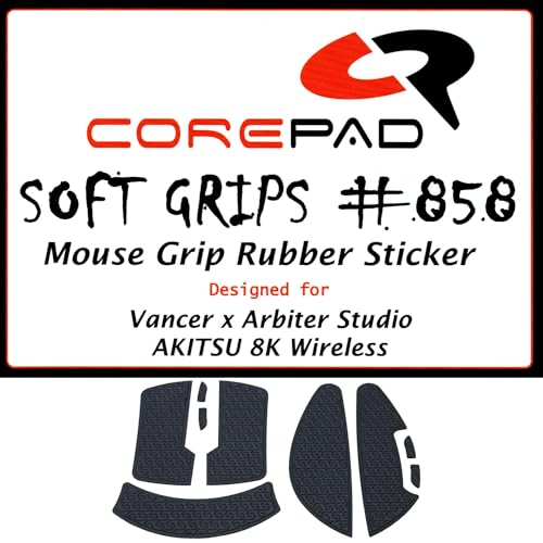 Corepad Soft Grips Vancer x Arbiter Studio AKITSU 8K Wireless�p�O���b�v�e�[�v 1set �\�t�g�|���}�[�S���y�������K�i�z