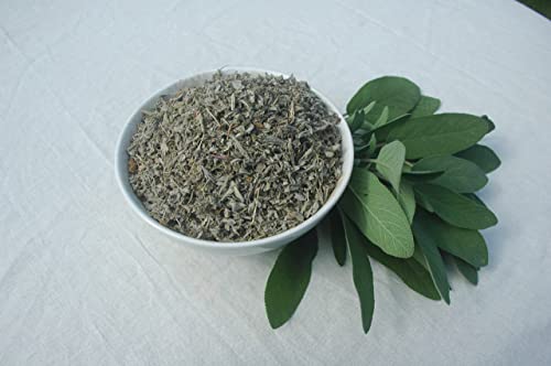 Naturix24 - Salbeitee, Salbeiblätter geschnitten - 1 Kg Beutel Cover
