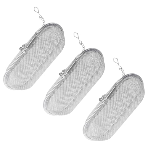 TOYANDONA 3 Infusores de Té de Acero Inoxidable, Coladores Rectangulares de Malla Fina para Té Suelto, Filtro Reutilizable para Infusión en Tazas y Teteras, Accesorio de Cocina para