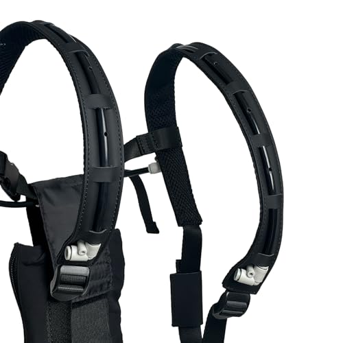 PMI Smoke Vest für SmokeNINJA Pro – Tragbares Nebelgeschirr mit Schläuchen, spritzwassergeschützt, hitzebeständig, für Cosplay, FX, Halloween, kompatibel mit SmokeGENIE