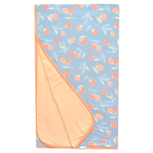 Image of Copper Pearl Jumbo 3-Layer Baby Blanket: Soft Baby Quilts for Boys and Girls | Breathable, Cozy, Toddler Blanket | Baby Quilt for Newborns | 60x72 Premium Material | Clementine