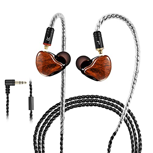 Amazon.co.jp: DCMEKA イヤホン 1BA+1DD インイヤー 重低音 MMCX