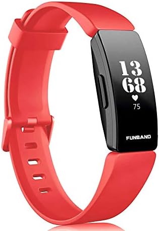 FunBand Fitbit Inspire & Inspire HR Correa,Edición Especial Soft Silicona Deportes Recambio de Pulseras Ajustable Reemplazo Accesorios Compatible para ...