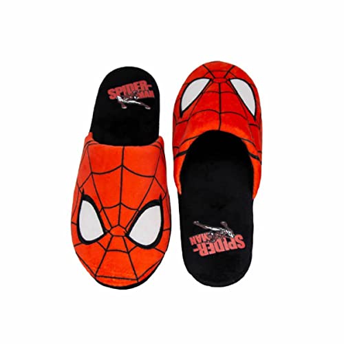 Chinelo de Quarto Pantufa Spider Man Moda Criativa Geek tamanho chinelo pantufa:G - 39/40/41