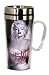 Spoontiques 17209 Marilyn Hot Insulated Travel Mug, 15 ounces, Black