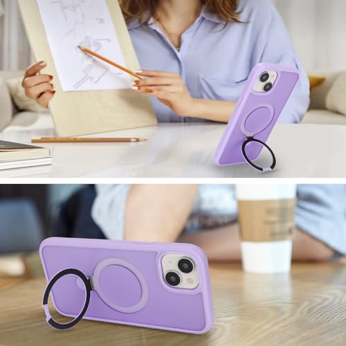 CoozCase for iPhone 15 Plus Case with Screen Protector,Light Purple by CoozCase - Used condition - Image 2