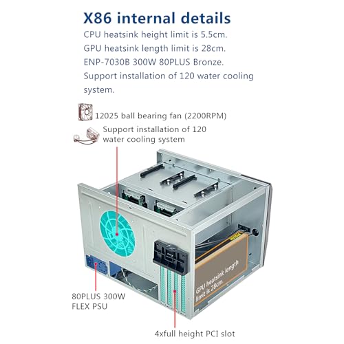 Commercial Grade 8 bay NAS storage system System product image