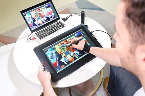 Image of XP-Pen Artist 15.6 Pro V2 Drawing Tablet with Screen, 16K Pen Pressure Stylus Digital Art Tablet with Full-Laminated Anti-Glare Glass Adjustable Stand 8 Shortcut Keys Work for PC Mac Linux Android