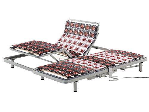 Slatted EU Single Adjustable Bed Frames