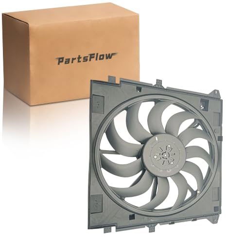 PartsFlow Factory Style Radiator Cooling Fan Assembly For 2015-2022 CHEVROLET GMC 22980297