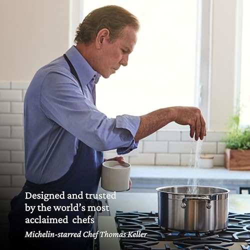 Hestan ProBond Forged TITUM - Professional Clad Stainless Steel, Nonstick, Frying Pan Set (8.5'' & 11''), Induction Compatible, Made without PFOAs