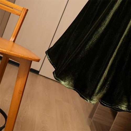 Women's Silk Fleece Blend High Waist Mermaid Skirt Solid Slim Fit Office Party Wear2