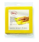 No se acartona Mery 0399.01 - Pack de 3 bayetas Multiusos, Viscosa y poliéster, Color Amarillo