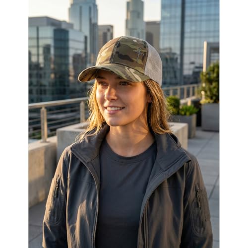 Image of Christian Hats for Men Women,Jesus 3 Nail Cross Hat Christian Religious Gifts for Birthday /Christmas