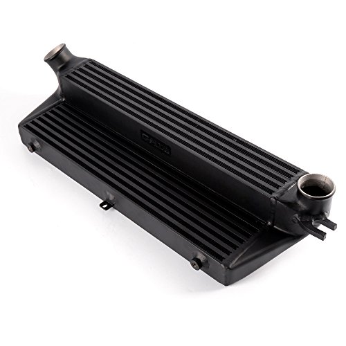 G-PLUS Competition Aluminum Turbo Engine Performance Intercooler Kit Replacement For 2010+ BMW Mini Cooper S Clubman R55 R56 Facelift Black - Image 4
