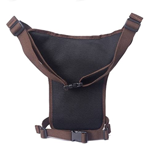 Bolsa de perna de lona para caminhadas pacote de cintura para homens mulheres multiusos motocicleta