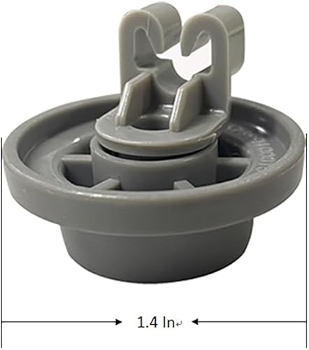 Miniatura 2 de Juego de ruedas de cesta inferior para lavavajillas OEM (8 unidades) - Reemplazo compatible para lavavajillas Samsung Modelo DW80R2031 Series