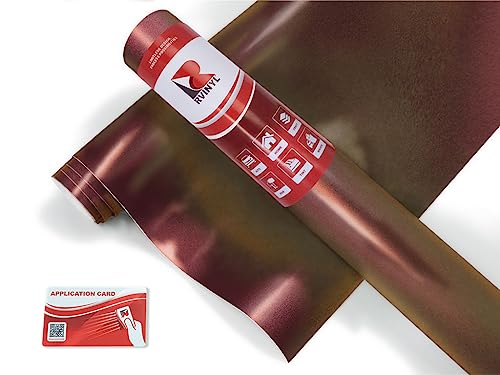 3M 2080 Sp236 Satin Flip Volcanic Flare 5Ft X 1Ft W/Application Card Vinyl Vehicle Car Wrap Film Sheet Roll #TOP14