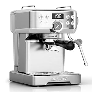 Espresso Machine 15 Bar, Espresso Coffee Machine with Milk Frother, Professional Espresso Maker, Stainless Steel Espresso Coffee Machines for Home, Barista Espresso, Americano, Latte Coffee Machine Espresso Machine 15 Bar Espresso Coffee Machine with Milk Frother Professional Espresso Maker Stainless Steel Espresso Coffee Machines for Home Barista Espresso Americano Latte Coffee Machine