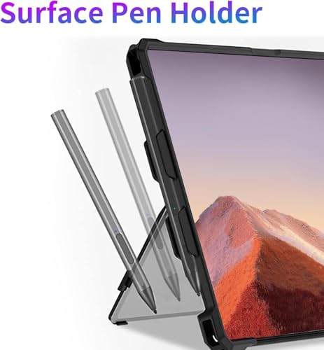 Coque Surface Pro 7+ robuste tout-en-un avec dragonne et support - 5
