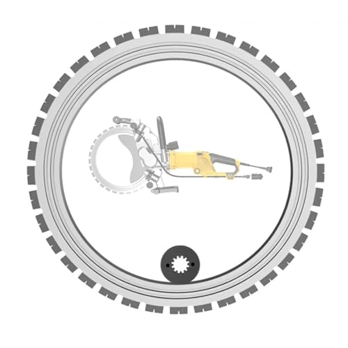 Lames de scie toroidales electriques pour beton arme - 2