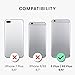kwmobile Crossbody Case Compatible with Apple iPhone 6 Plus / 6S Plus Case - Clear TPU Phone Cover w/Lanyard Cord Strap - Black/Transparent