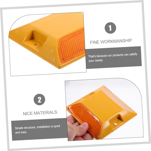 Marcadores Reflectivos para Seguridad Vial Healifty 2pcs miniatura 4
