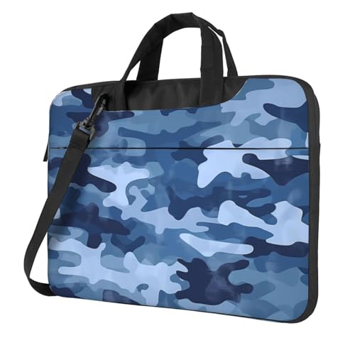 Maletín impermeable para laptop 14 pulgadas con asa y correa miniatura 1