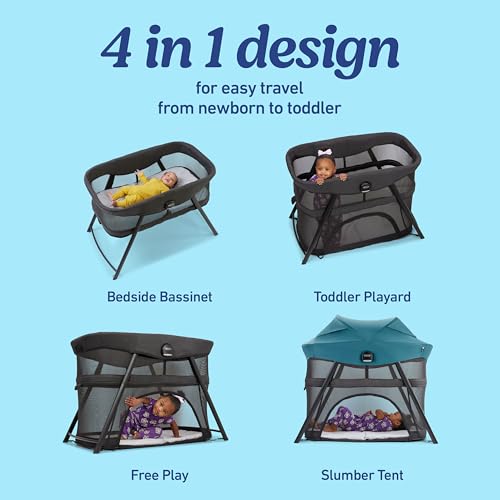 Graco Lite Traveler 4-in-1 Playard, Sona - image 2